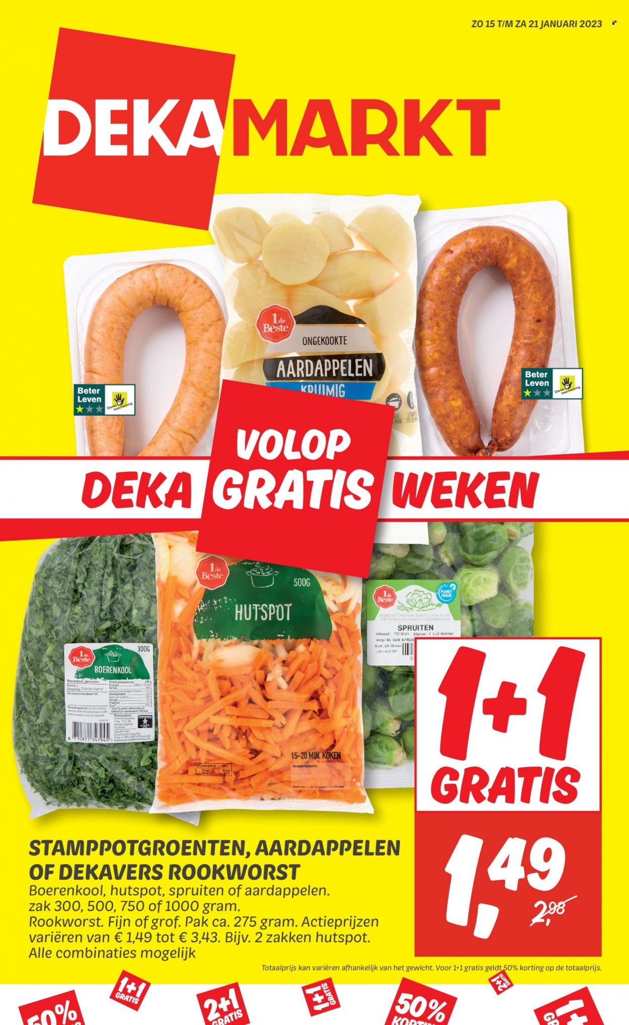 DekaMarkt-aanbieding - 15-1-2023 - 21-1-2023. Pagina 1