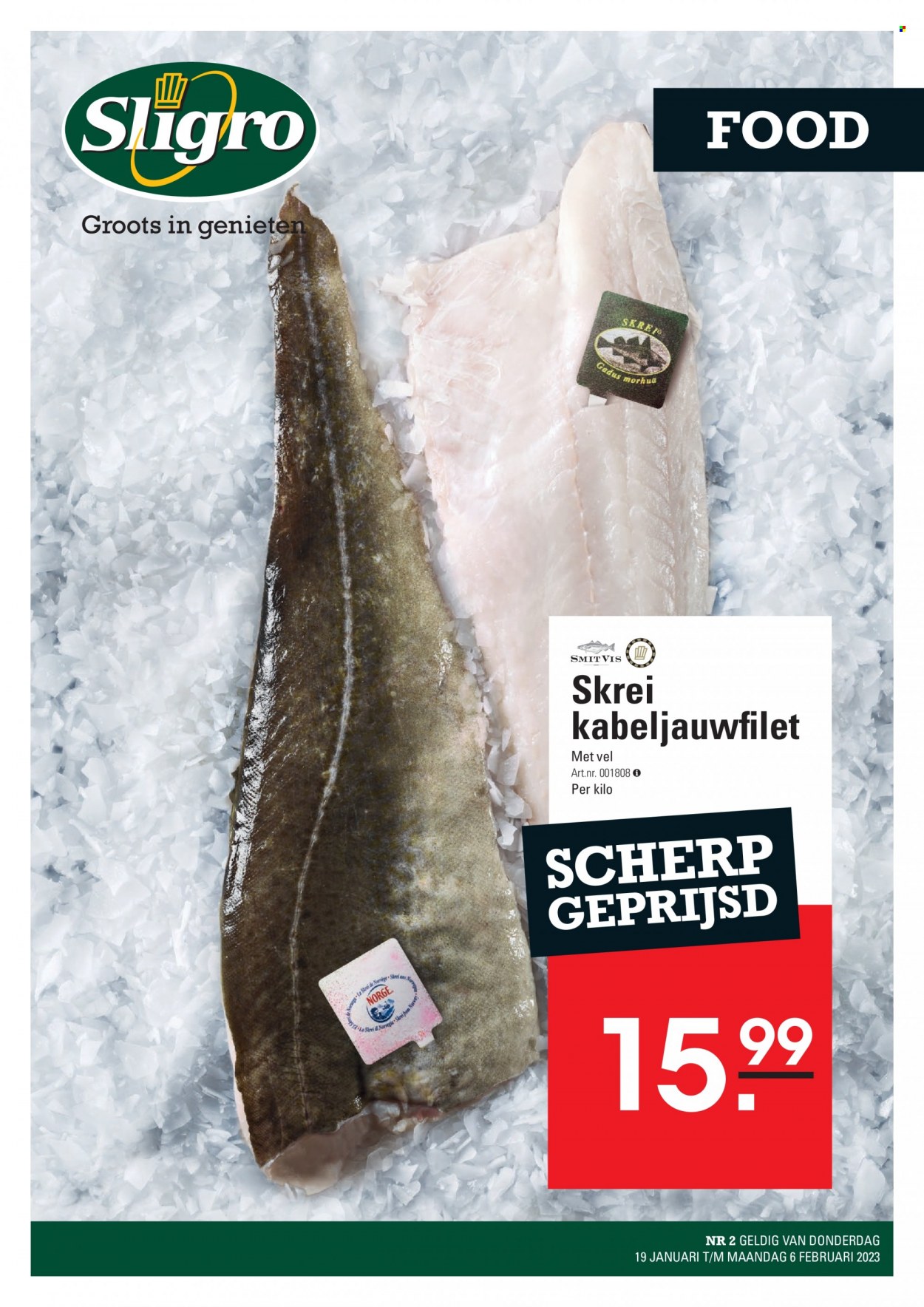 Sligro-aanbieding - 19-1-2023 - 6-2-2023. Pagina 1