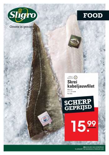 Sligro-aanbieding - 19-1-2023 - 6-2-2023.