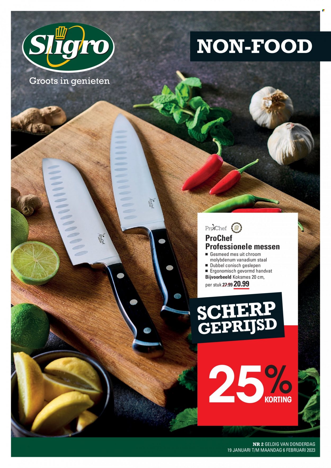 Sligro-aanbieding - 19-1-2023 - 6-2-2023. Pagina 1