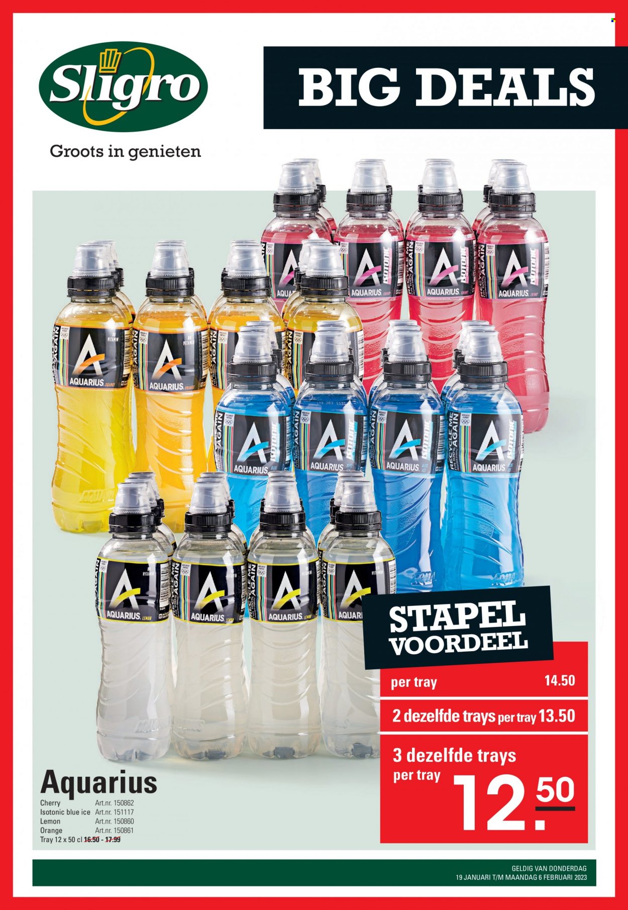 Sligro-aanbieding - 19-1-2023 - 6-2-2023. Pagina 1