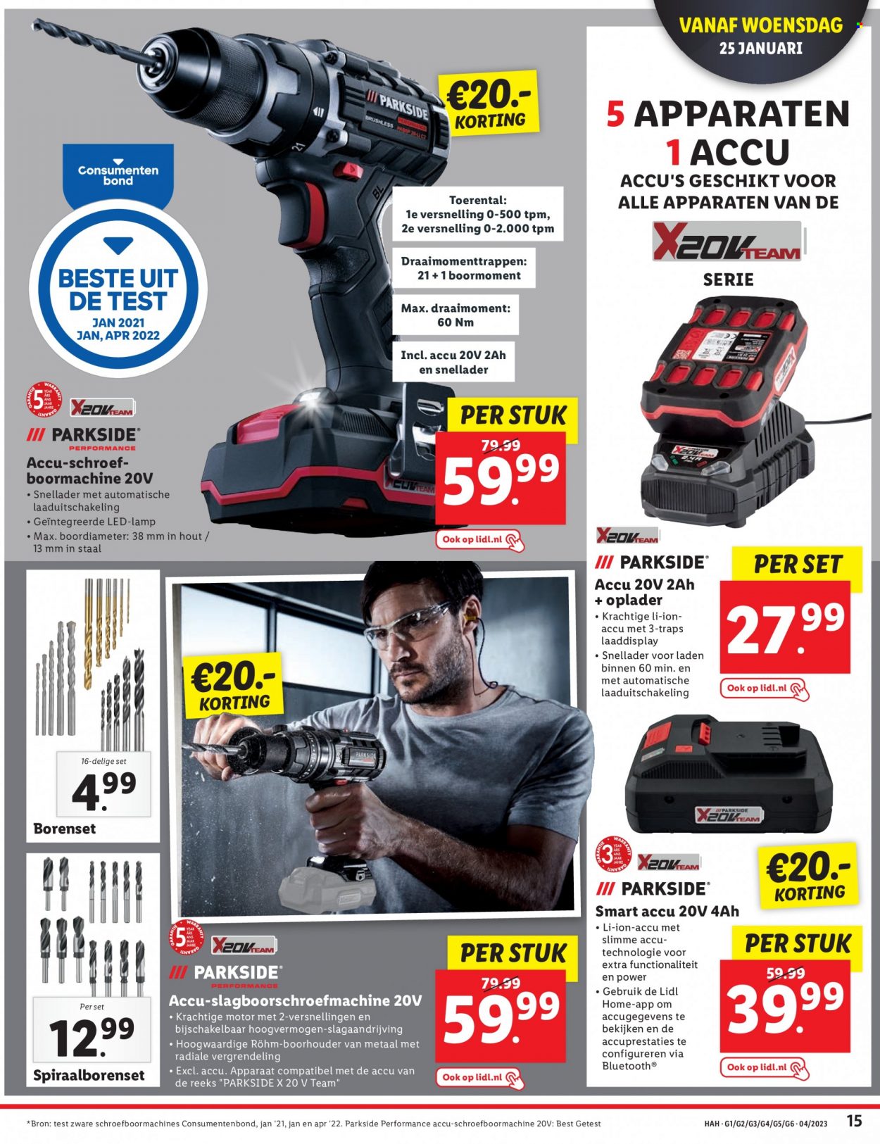 Lidl-aanbieding - 23-1-2023 - 29-1-2023. Pagina 15
