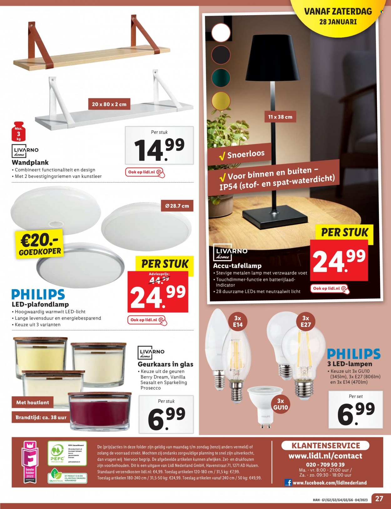 Lidl-aanbieding - 23-1-2023 - 29-1-2023. Pagina 27