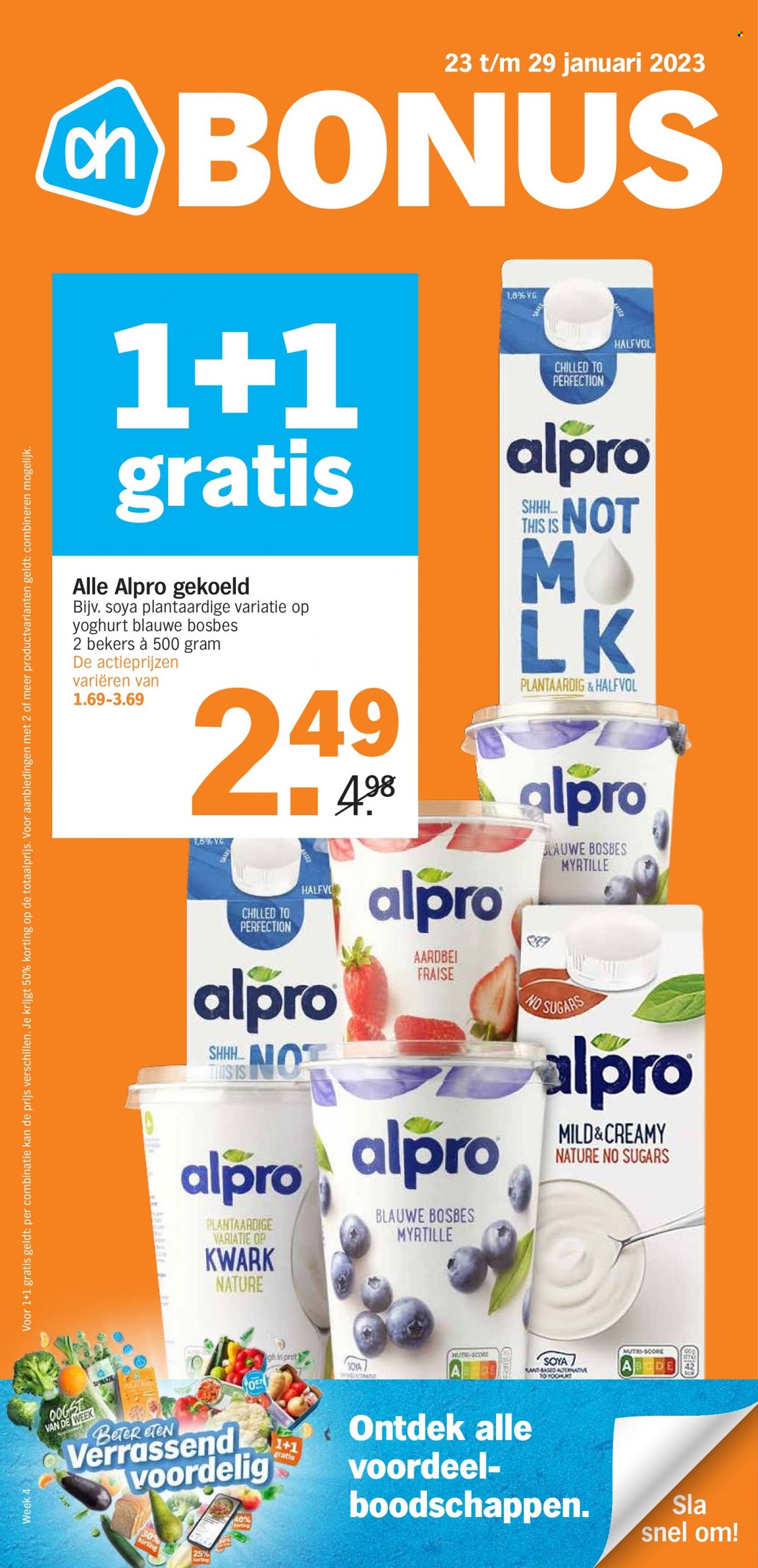 Albert Heijn-aanbieding - 23-1-2023 - 29-1-2023. Pagina 1