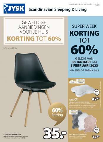 JYSK-aanbieding - 30-1-2023 - 12-2-2023.