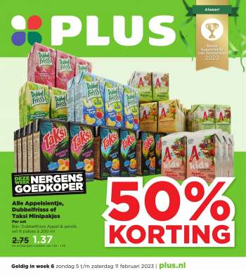 Plus-aanbieding - 5-2-2023 - 11-2-2023.