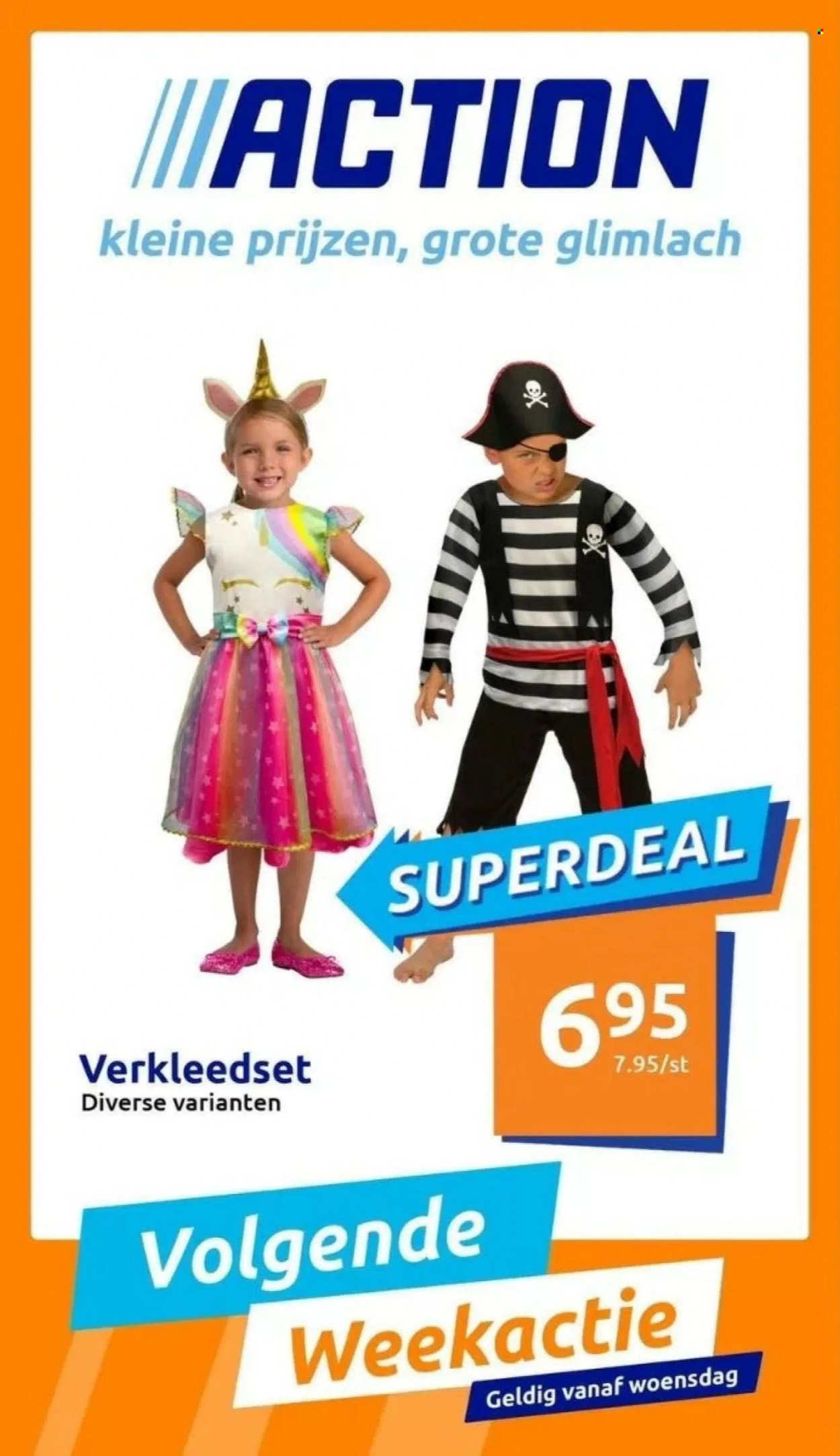 Action-aanbieding. Pagina 1