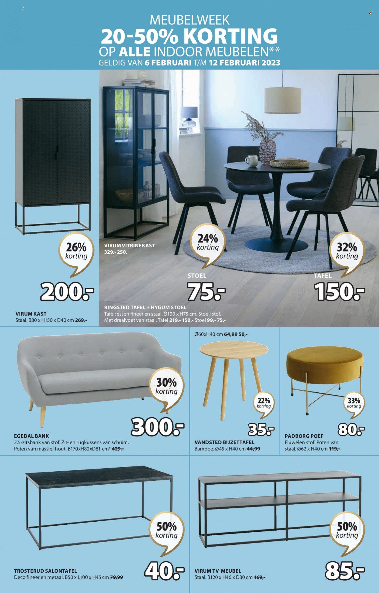 JYSK-aanbieding - 6-2-2023 - 19-2-2023. Pagina 2