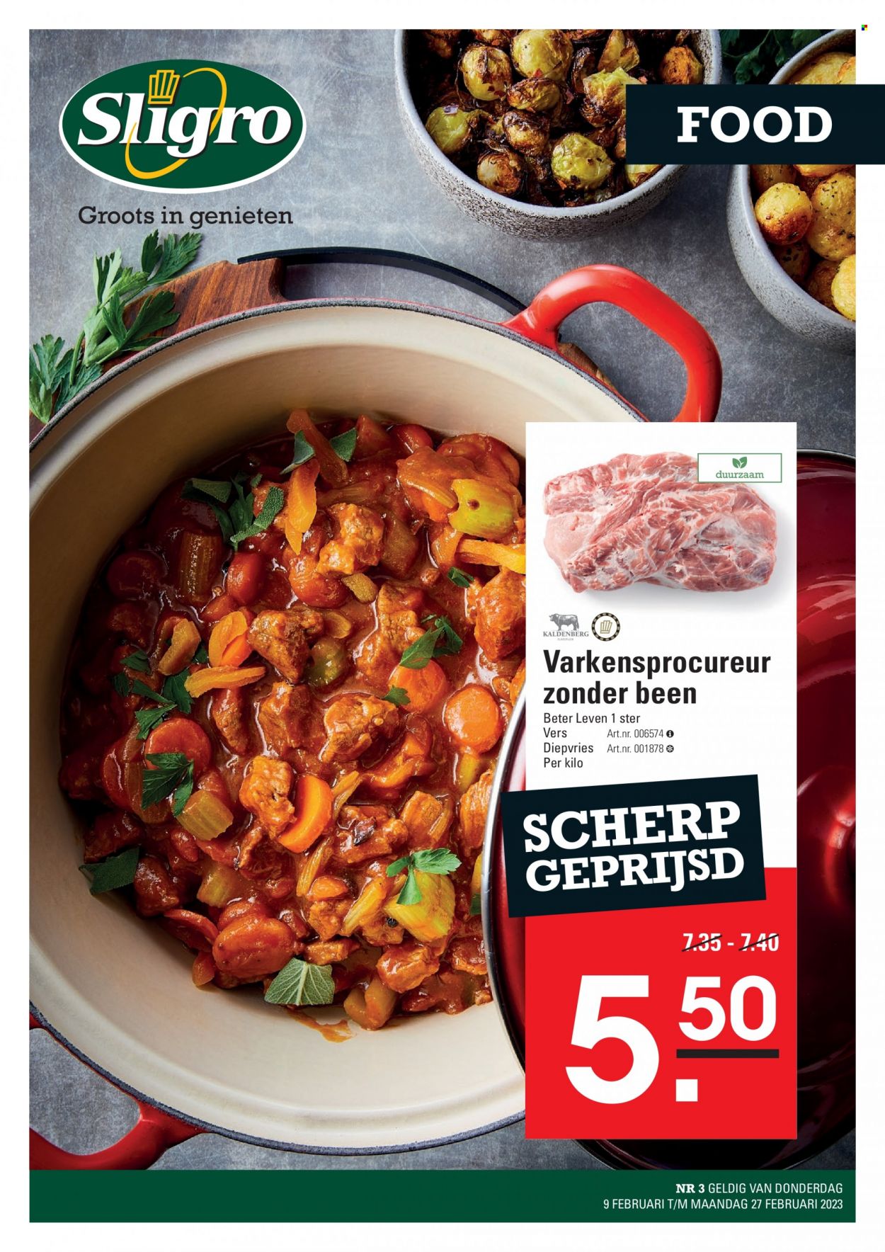 Sligro-aanbieding - 9-2-2023 - 27-2-2023. Pagina 1