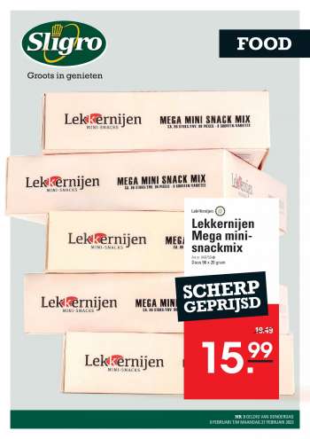 Sligro-aanbieding - 9-2-2023 - 27-2-2023.