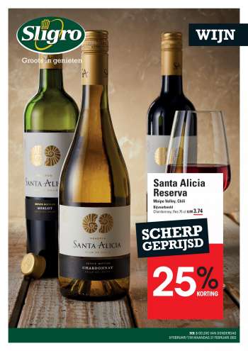 Sligro-aanbieding - 9-2-2023 - 27-2-2023.