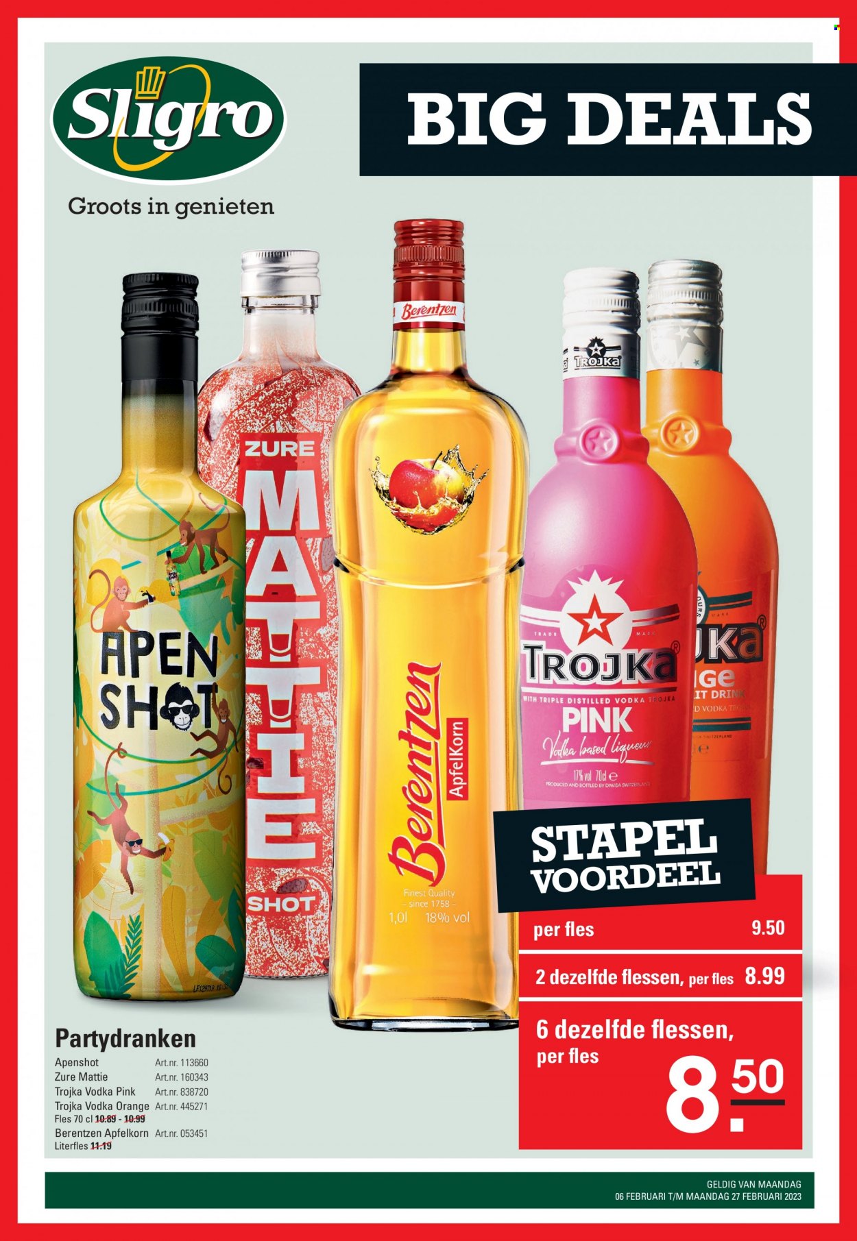 Sligro-aanbieding - 6-2-2023 - 27-2-2023. Pagina 1