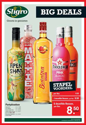 Sligro-aanbieding - 6-2-2023 - 27-2-2023.