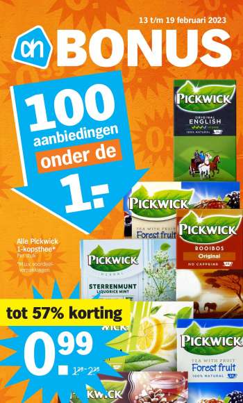 Albert Heijn-aanbieding - 13-2-2023 - 19-2-2023.