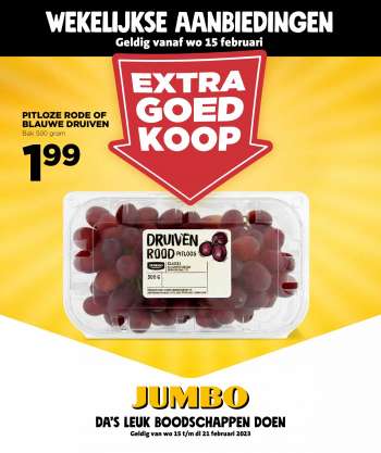 Jumbo-aanbieding - 15-2-2023 - 21-2-2023.