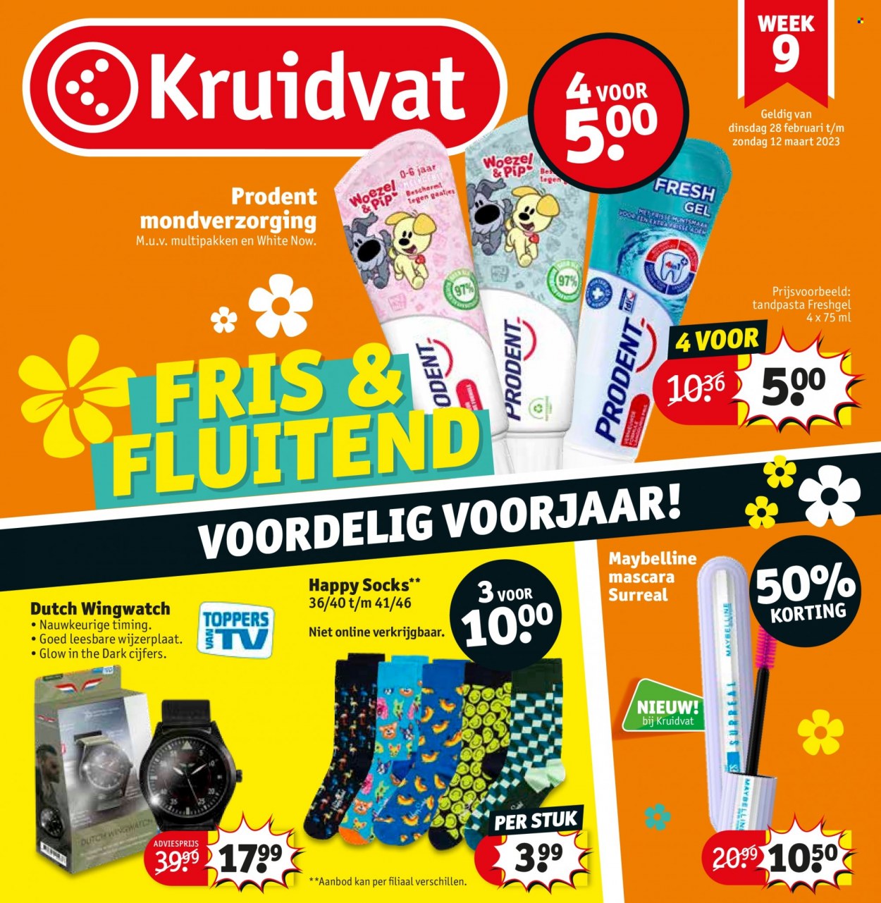 Kruidvat-aanbieding - 28-2-2023 - 12-3-2023. Pagina 1