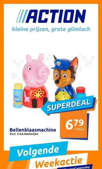 Action-aanbieding.
