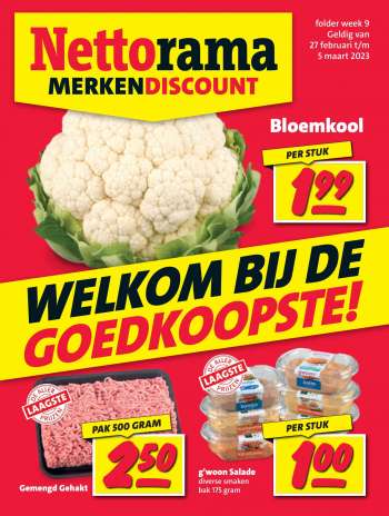 Nettorama-aanbieding - 27-2-2023 - 5-3-2023.