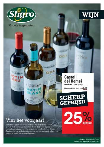 Sligro-aanbieding - 2-3-2023 - 20-3-2023.