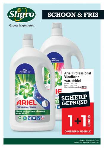 Sligro-aanbieding - 2-3-2023 - 20-3-2023.