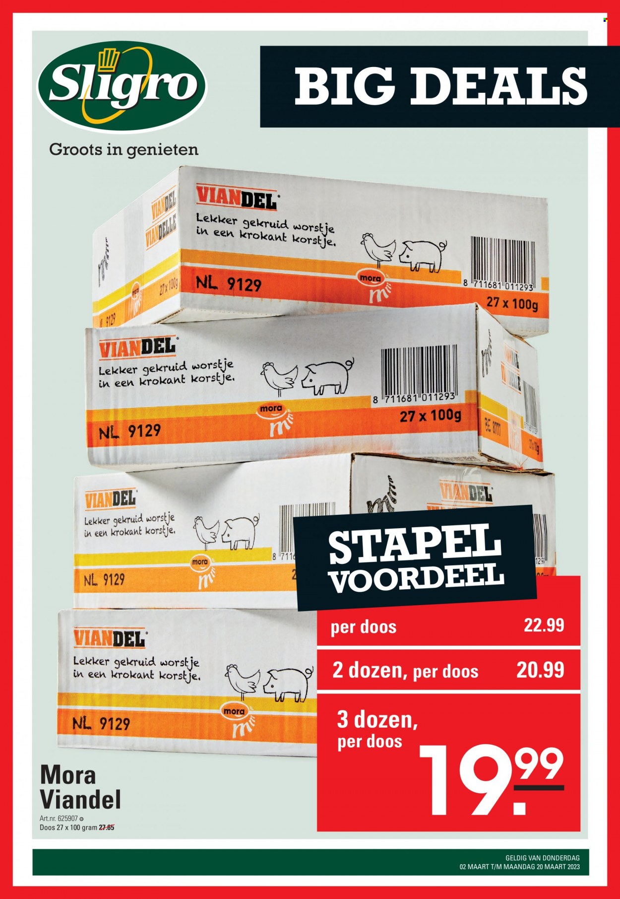 Sligro-aanbieding - 2-3-2023 - 20-3-2023. Pagina 1