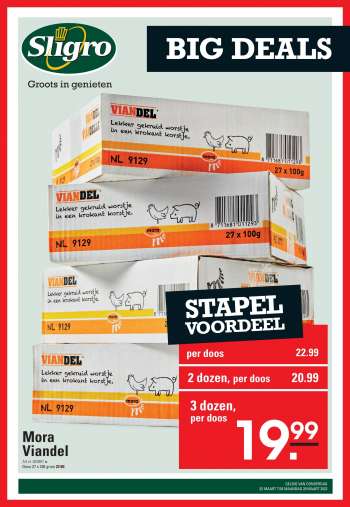 Sligro-aanbieding - 2-3-2023 - 20-3-2023.