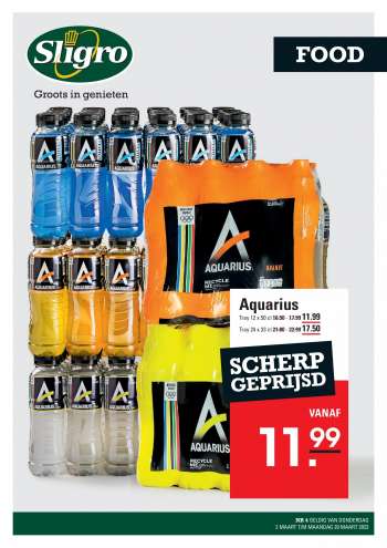 Sligro-aanbieding - 2-3-2023 - 20-3-2023.
