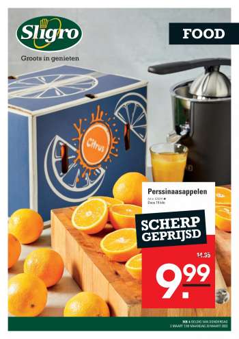 Sligro-aanbieding - 2-3-2023 - 20-3-2023.