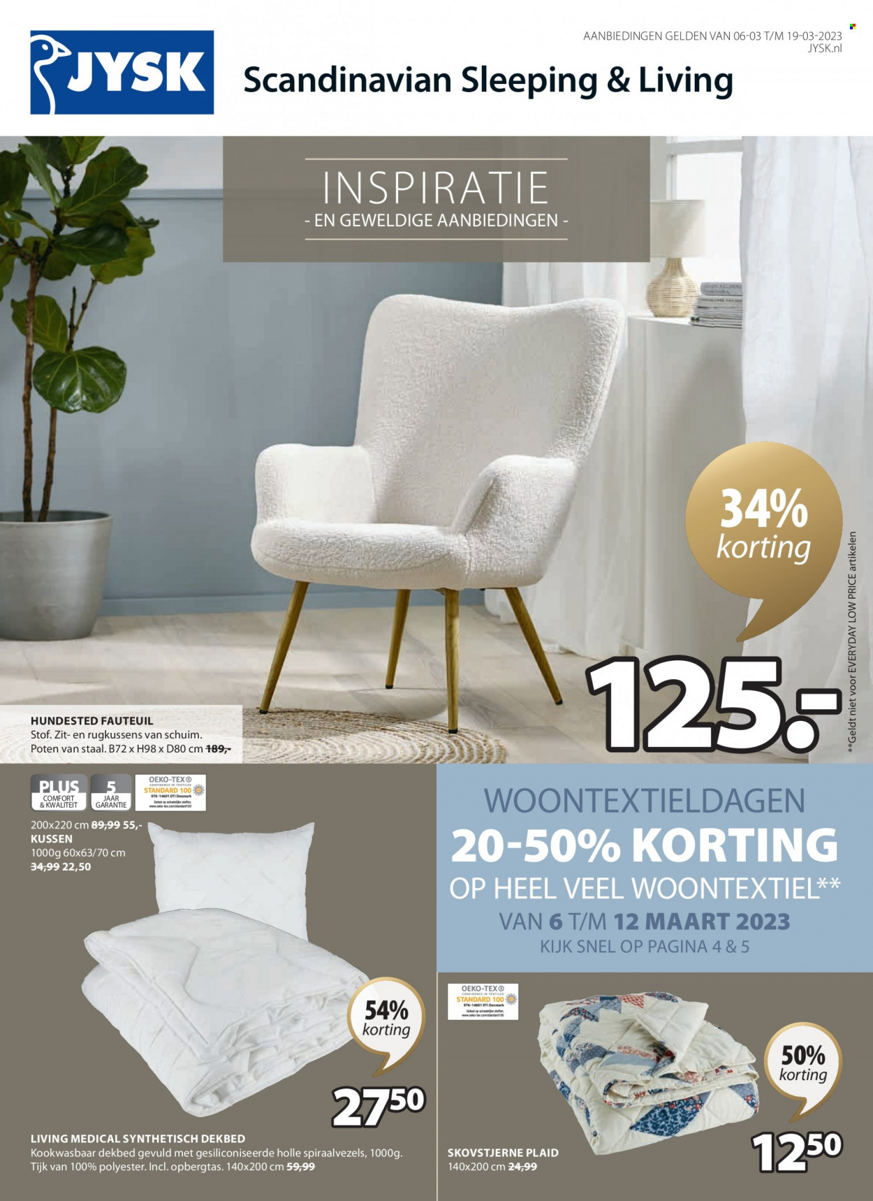 JYSK-aanbieding - 6-3-2023 - 19-3-2023. Pagina 1