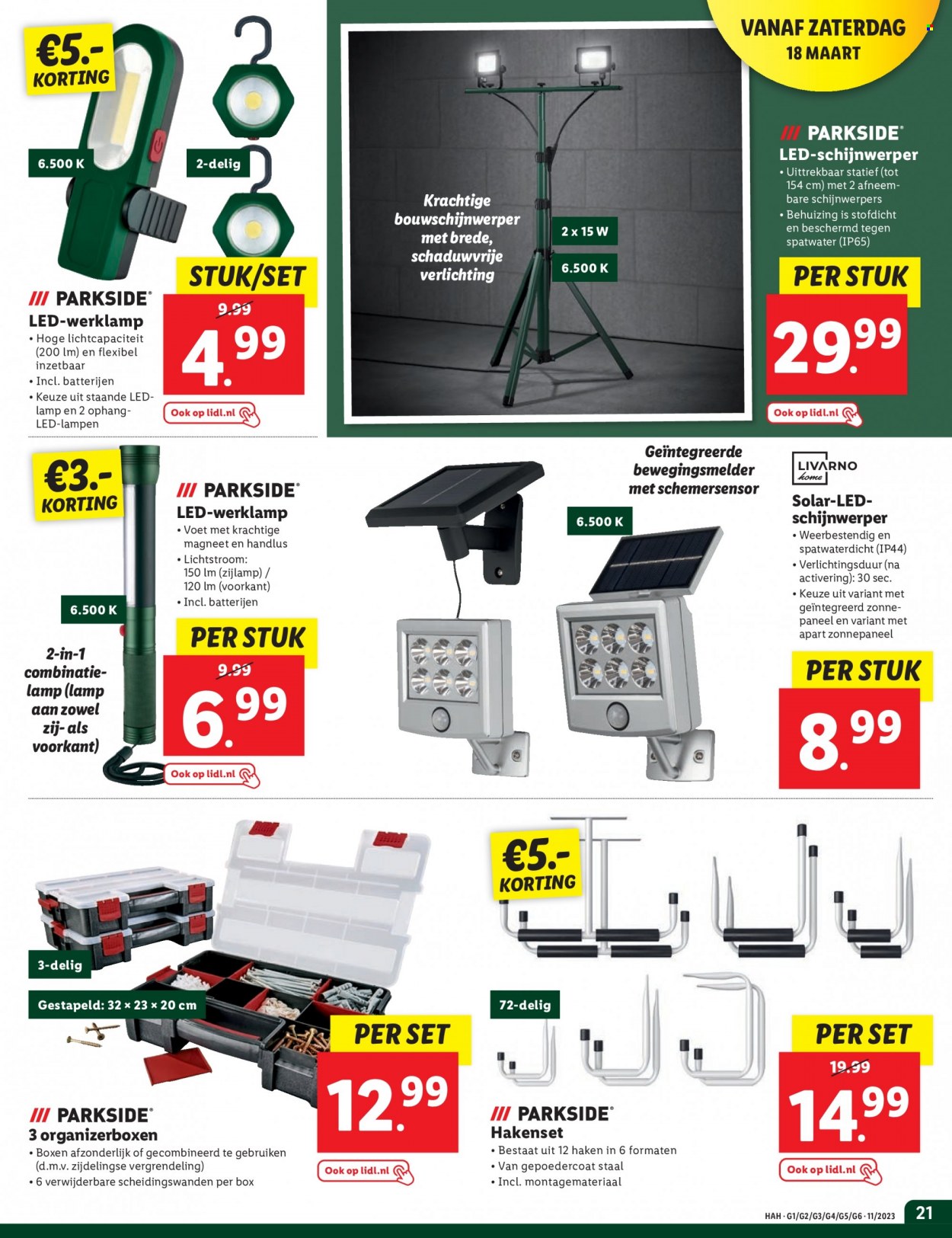 Lidl-aanbieding - 13-3-2023 - 19-3-2023. Pagina 21