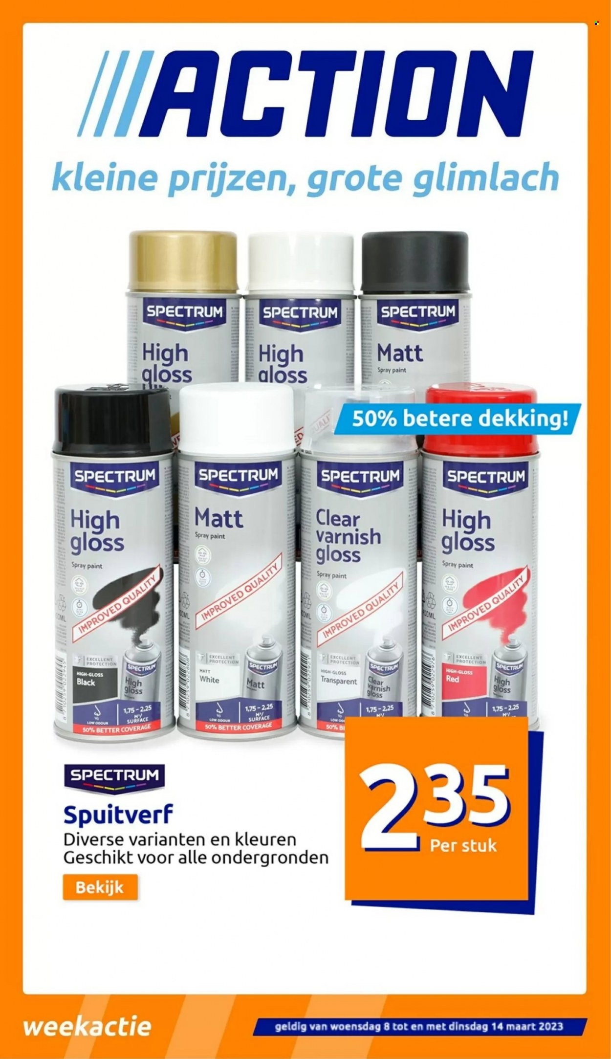 Action-aanbieding - 8-3-2023 - 14-3-2023. Pagina 1