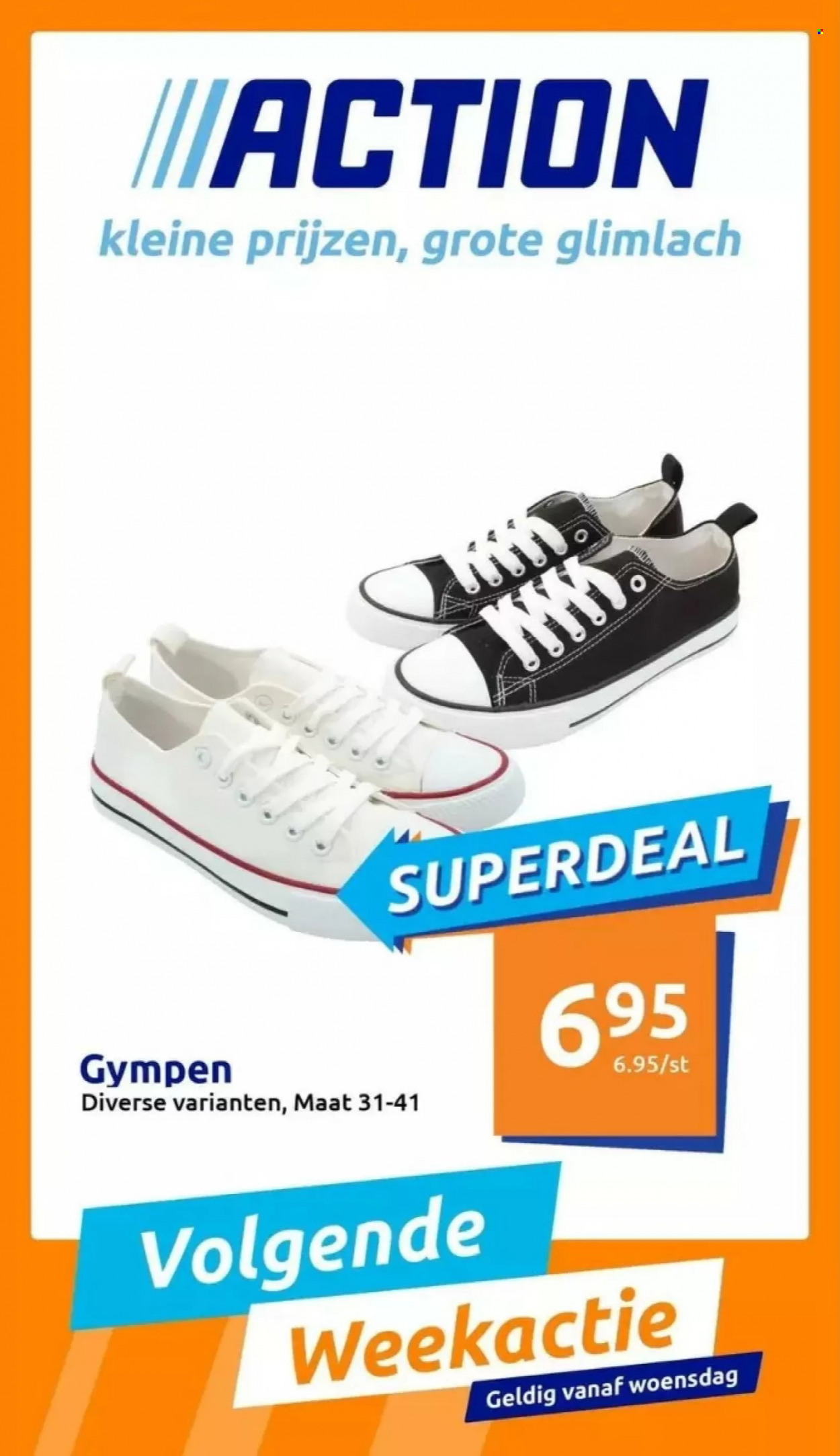 Action-aanbieding. Pagina 1