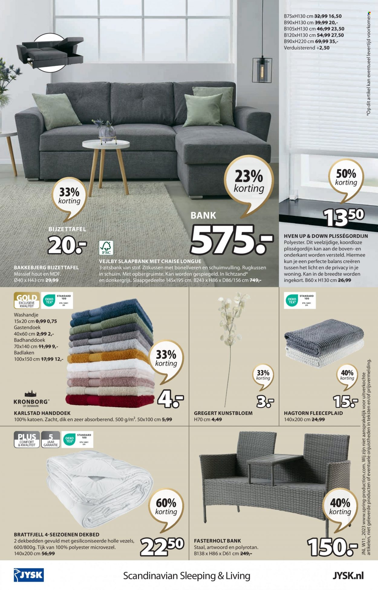 JYSK-aanbieding - 13-3-2023 - 26-3-2023. Pagina 16