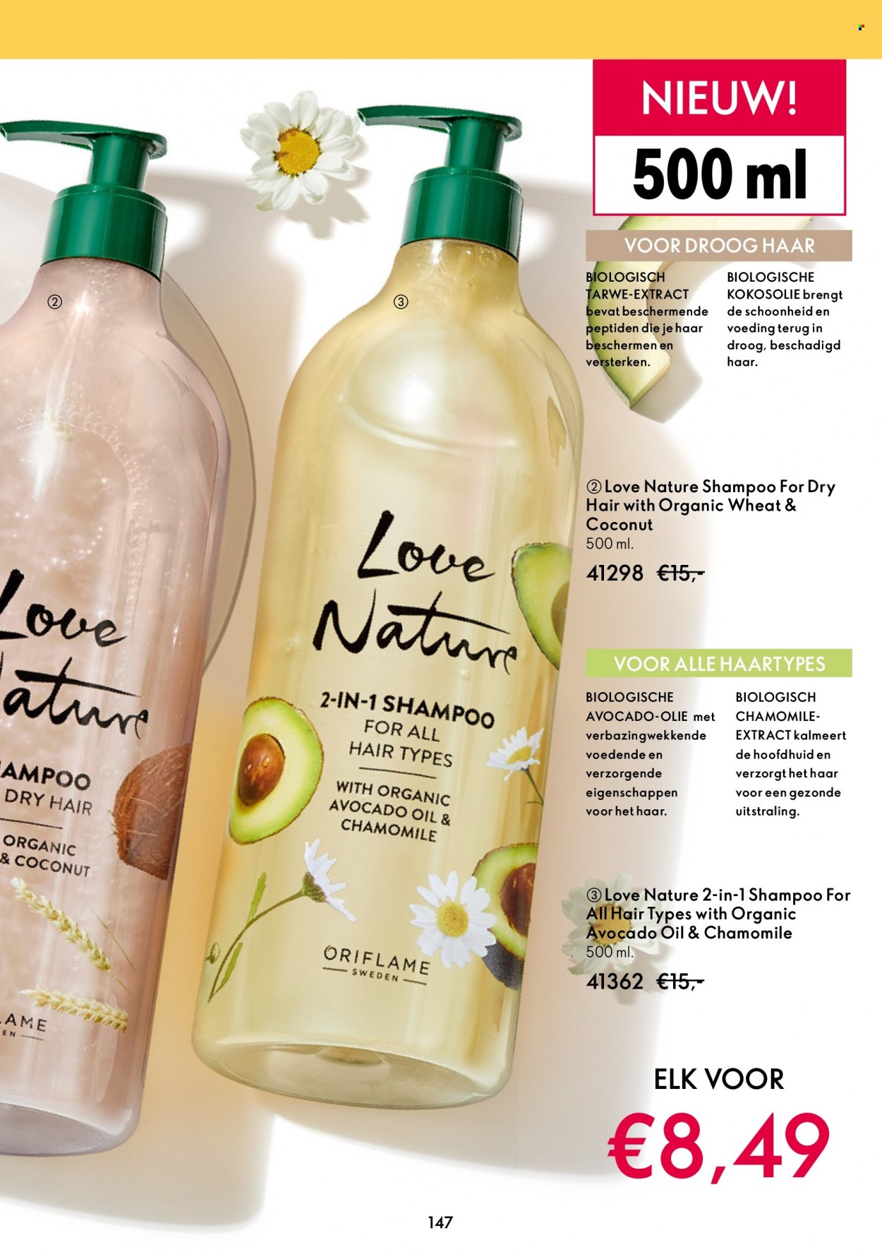 thumbnail - Oriflame-aanbieding - 15-3-2023 - 4-4-2023 -  producten in de aanbieding - shampoo. Pagina 147.