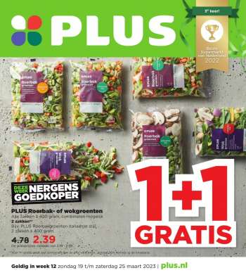 Plus-aanbieding - 19-3-2023 - 25-3-2023.