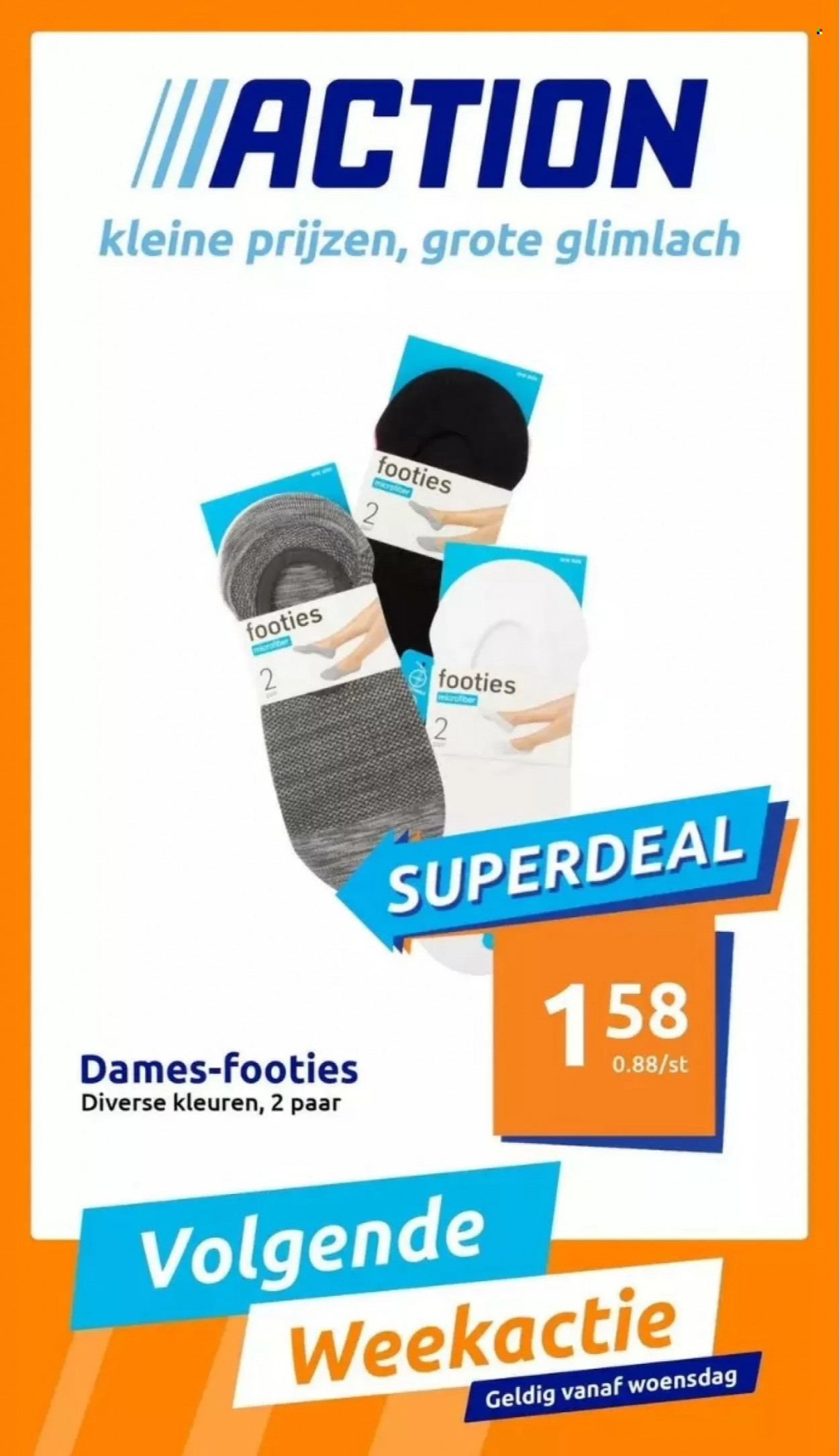 Action-aanbieding. Pagina 1