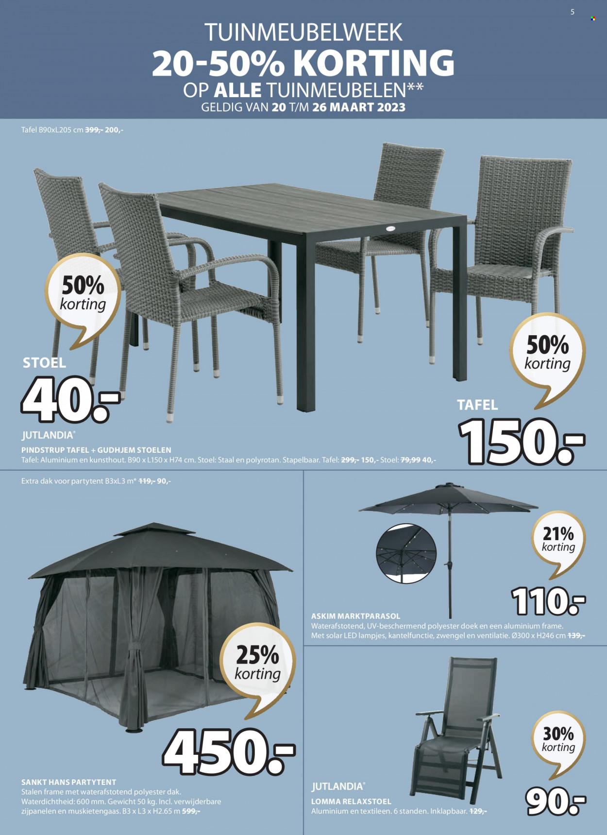 JYSK-aanbieding - 20-3-2023 - 2-4-2023. Pagina 5