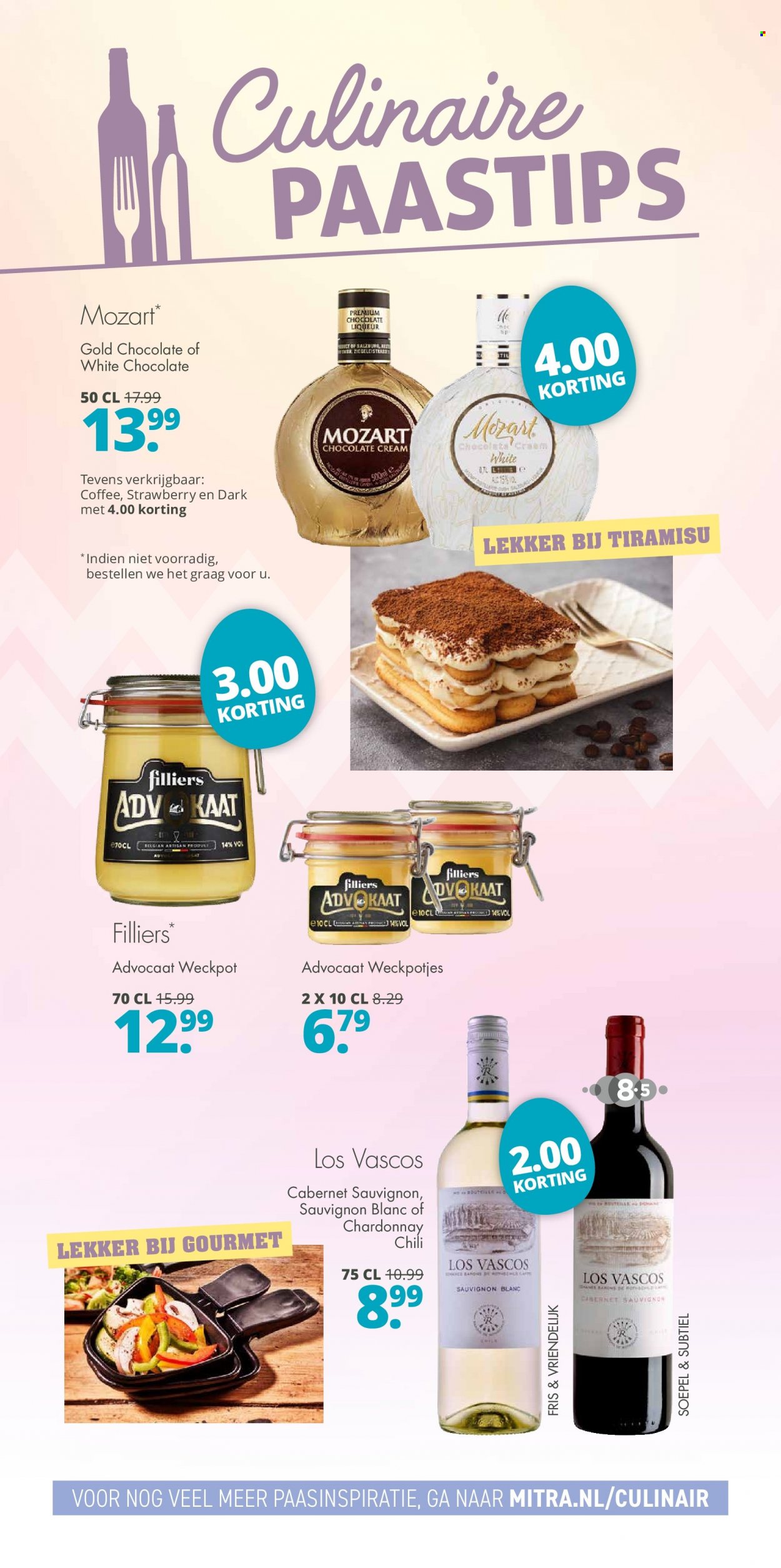 thumbnail - Mitra-aanbieding - 20-3-2023 - 9-4-2023 -  producten in de aanbieding - Cabernet Sauvignon, Chardonnay, Sauvignon Blanc, Advocaat, liqueur. Pagina 4.