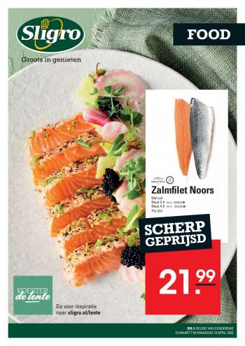 Sligro-aanbieding - 23-3-2023 - 10-4-2023.