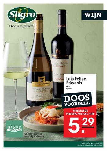 Sligro-aanbieding - 23-3-2023 - 10-4-2023.