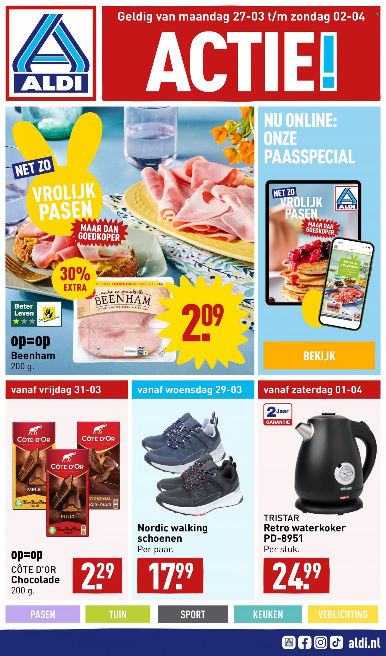 Aldi-aanbieding - 27-3-2023 - 2-4-2023. Pagina 1
