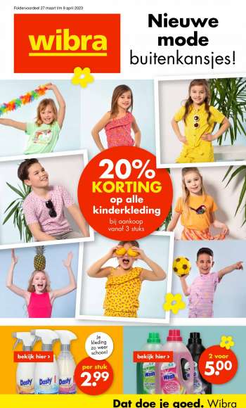Wibra-aanbieding - 27-3-2023 - 9-4-2023.