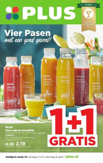 Plus-aanbieding - 2-4-2023 - 8-4-2023.