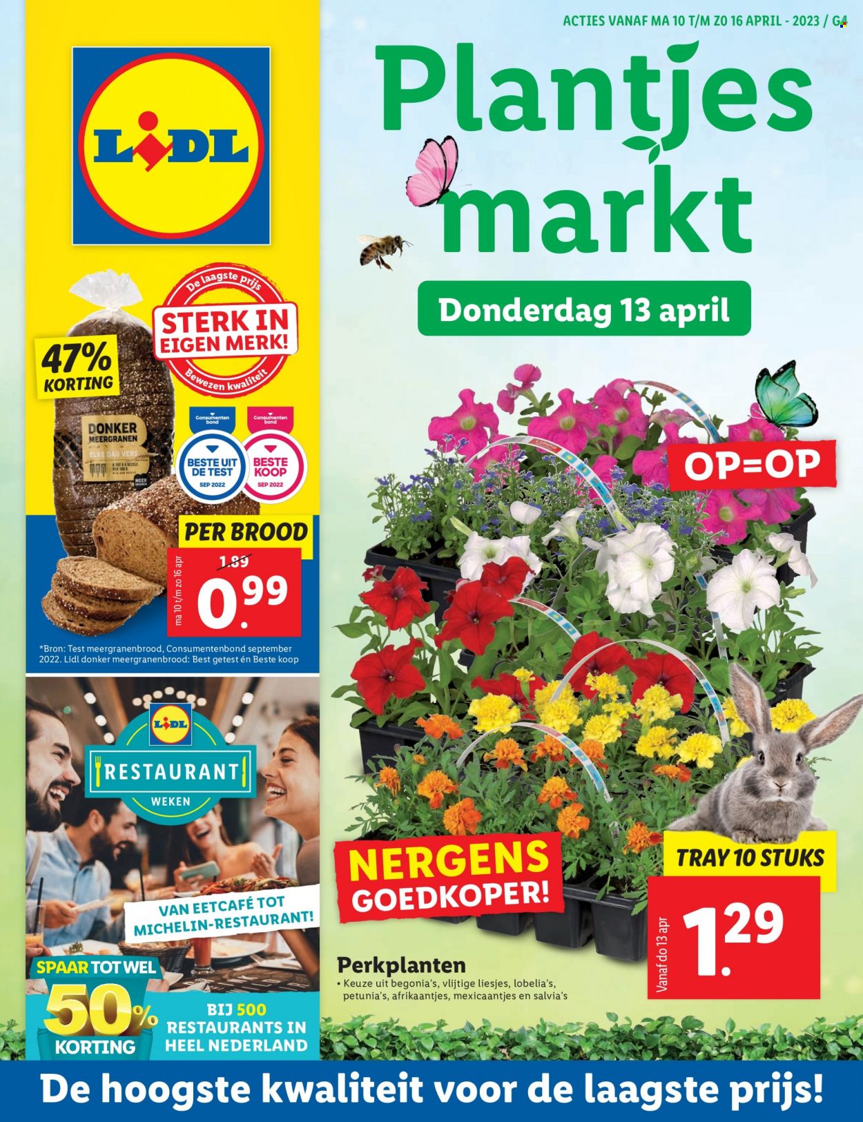 Lidl-aanbieding - 10-4-2023 - 16-4-2023. Pagina 1