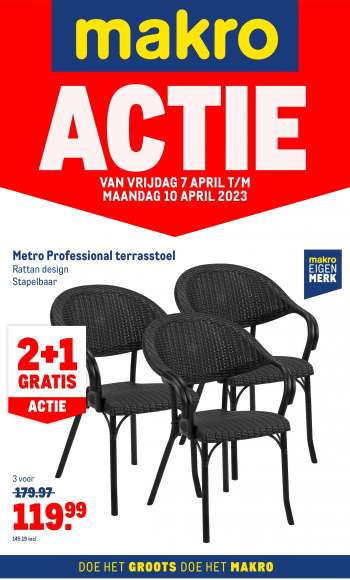 Makro-aanbieding - 7-4-2023 - 10-4-2023.