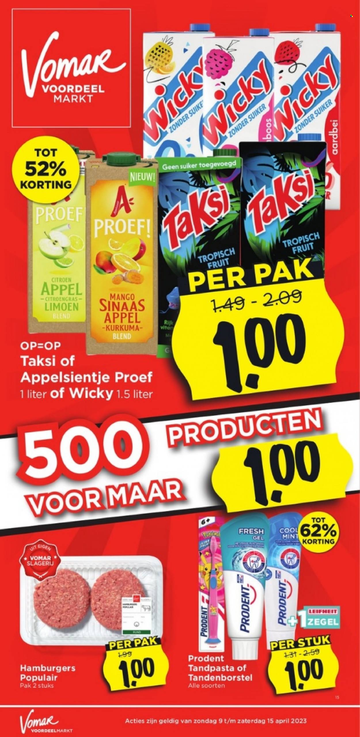 Vomar-aanbieding - 9-4-2023 - 15-4-2023. Pagina 1