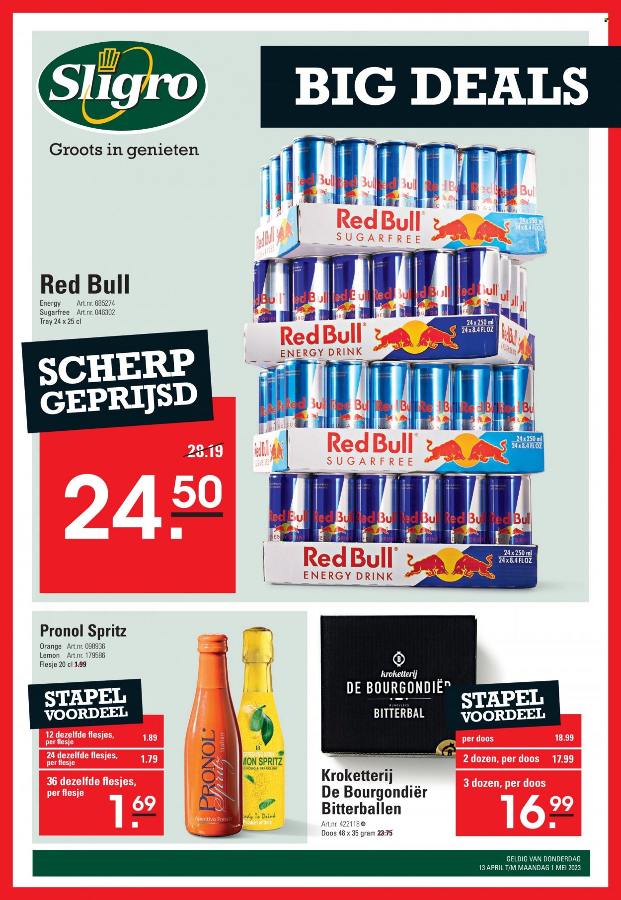 Sligro-aanbieding - 13-4-2023 - 1-5-2023. Pagina 1
