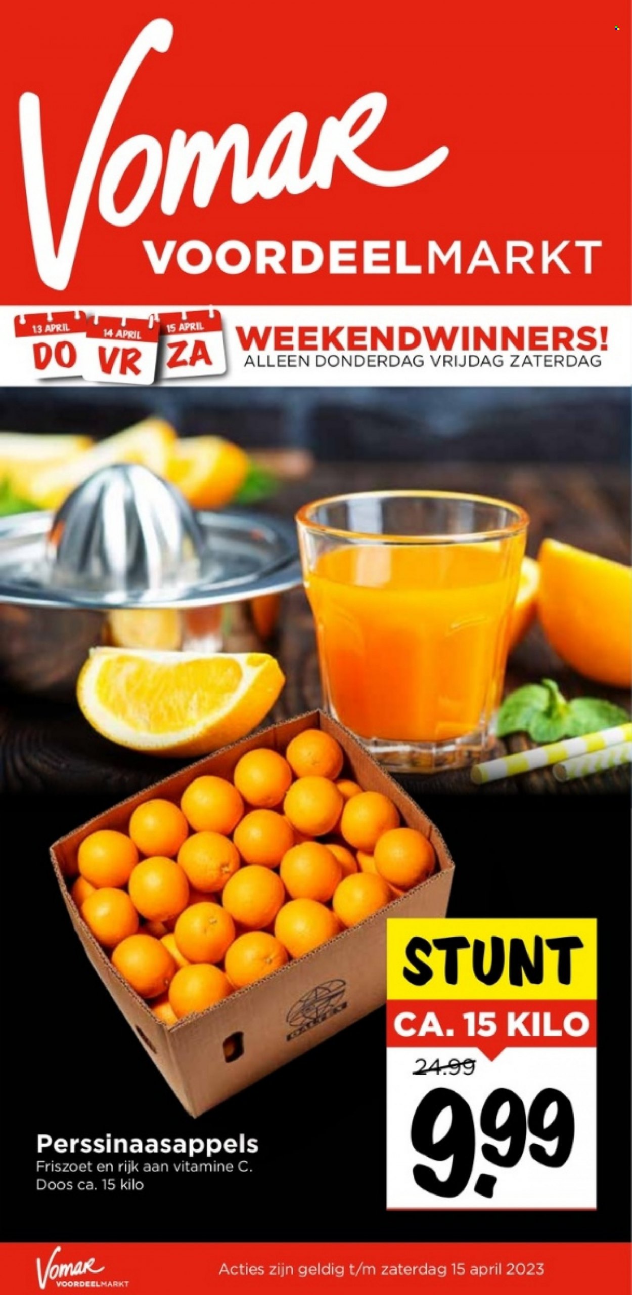 Vomar-aanbieding - 13-4-2023 - 15-4-2023. Pagina 1