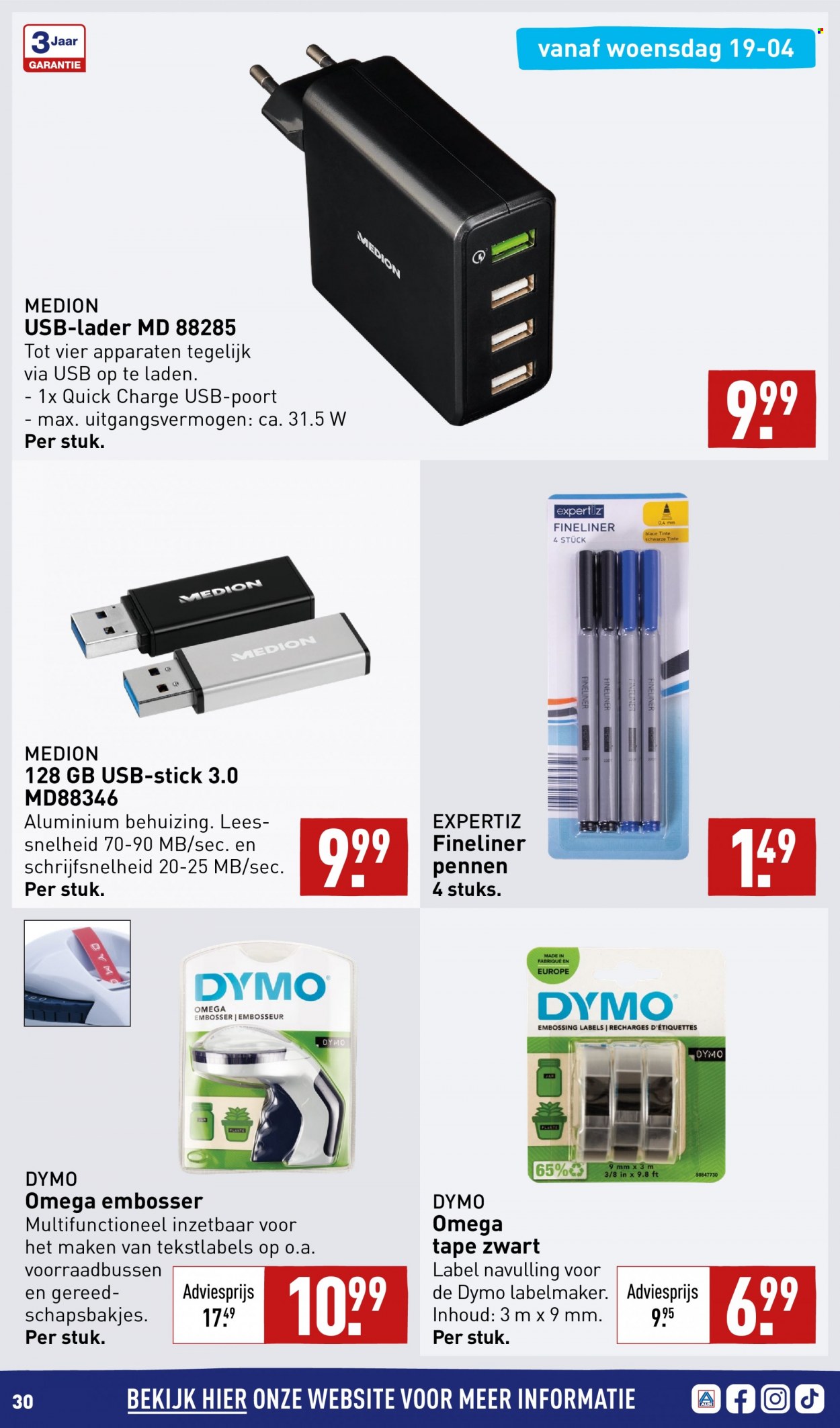 Aldi-aanbieding - 17-4-2023 - 23-4-2023. Pagina 30