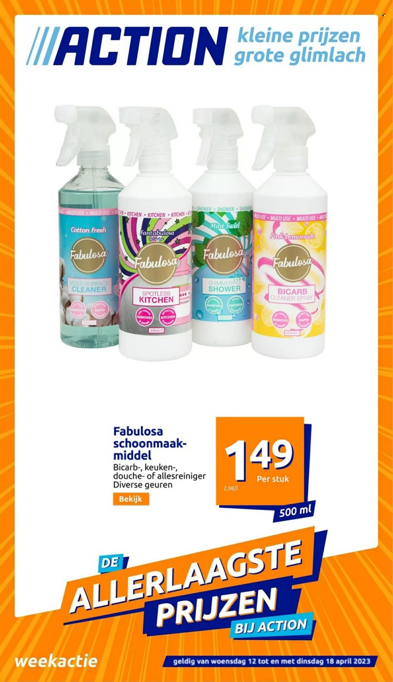 Action-aanbieding - 12-4-2023 - 18-4-2023. Pagina 1